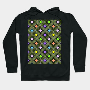 Granny Squares Pattern Hoodie